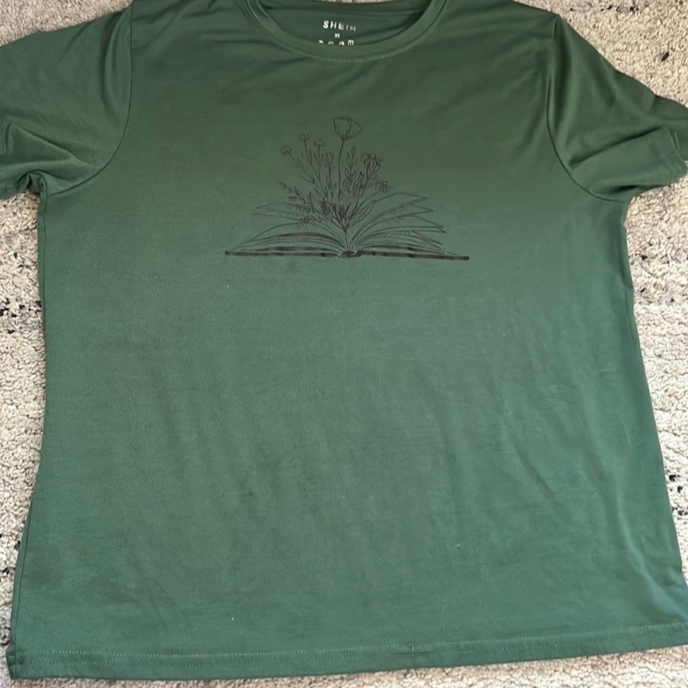 SHEIN book shirt